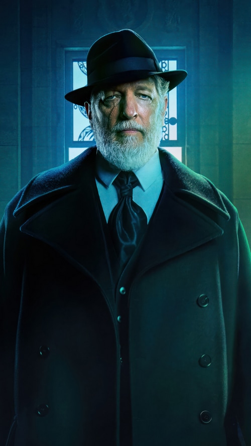 Clancy Brown as The Harbinger in John Wick: Chapter 4 Poster