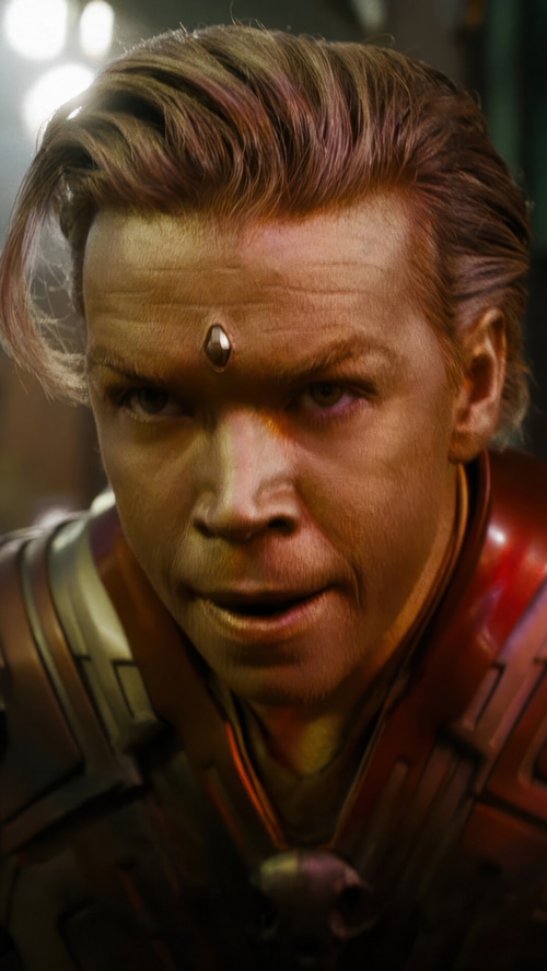 Adam Warlock in Guardians of the Galaxy Vol. 3