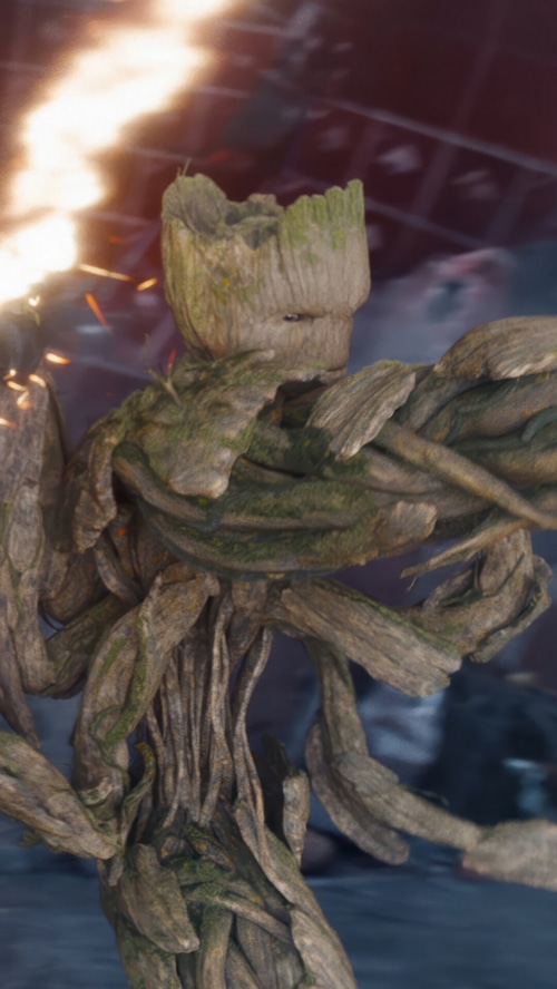 Groot in Guardians of the Galaxy Vol. 3