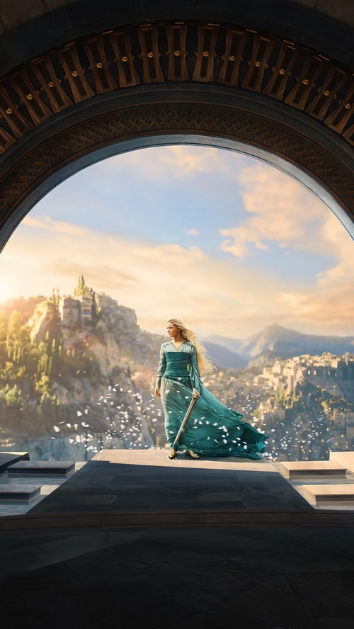 Galadriel in The Lord of the Rings: The Rings of Power