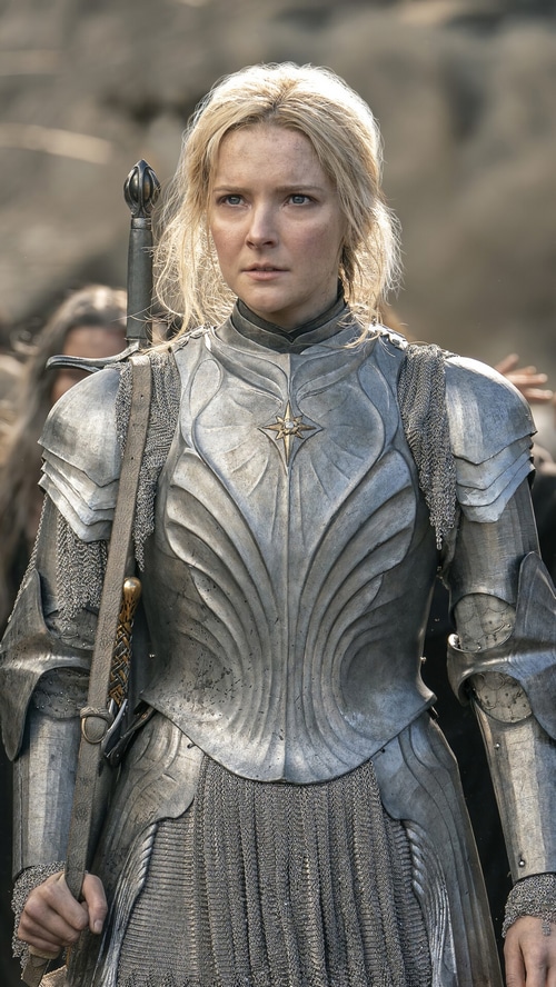 Galadriel in Armor from The Rings of Power
