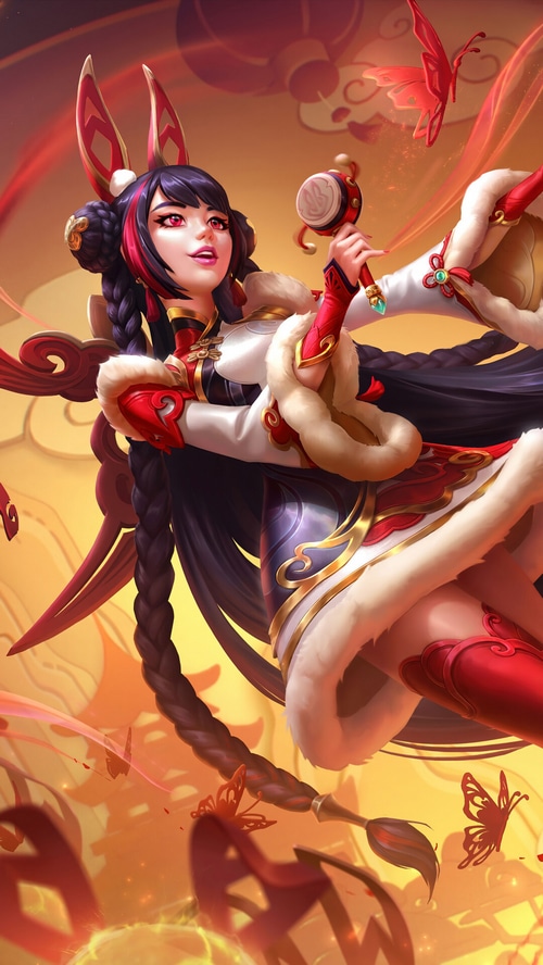 Mythmaker Seraphine League of Legends Splash Art