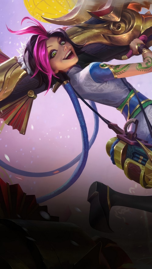 Firecracker Jinx League of Legends Skin