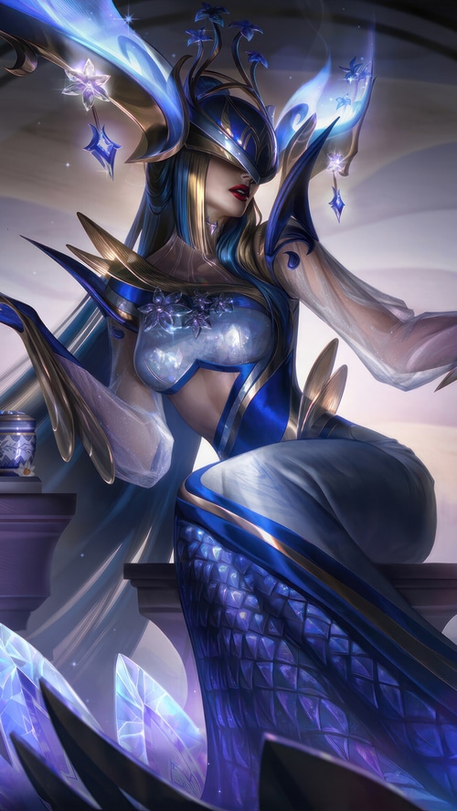 Porcelain Lissandra Prestige Edition Splash Art