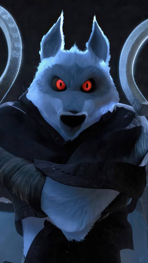 Death the Wolf from Puss in Boots: The Last Wish