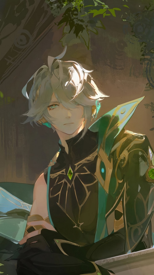 Alhaitham from Genshin Impact fan art