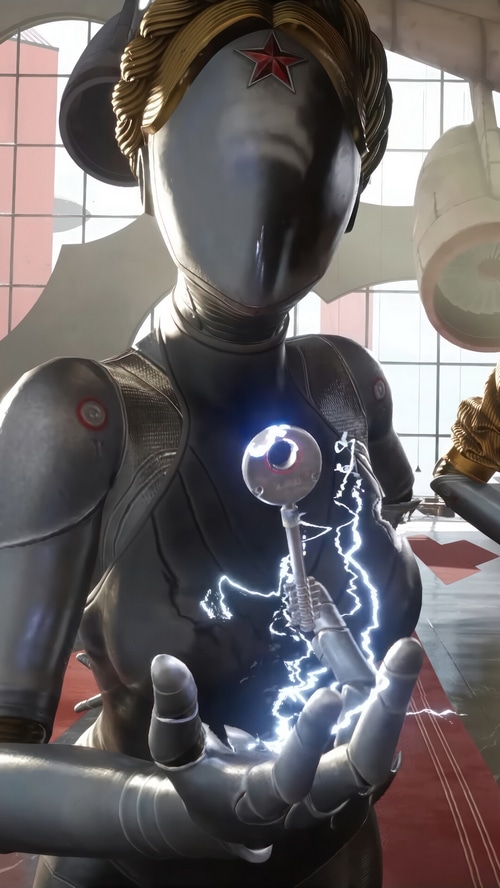 Atomic Heart Female Robot with Key