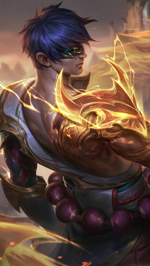 Lee Sin Dragon Fist Skin Splash Art