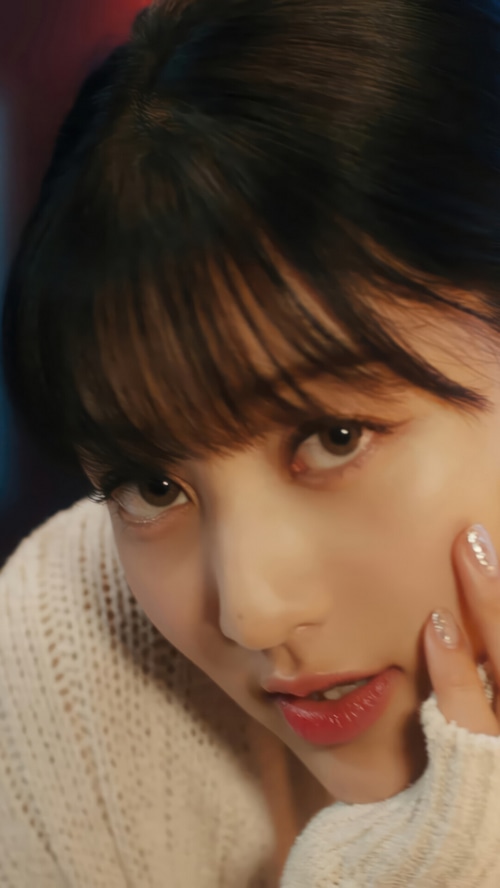 Jihyo from TWICE close-up