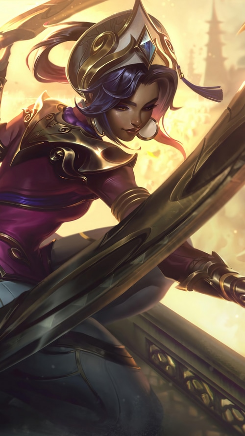 Lunar Empress Qiyana Splash Art