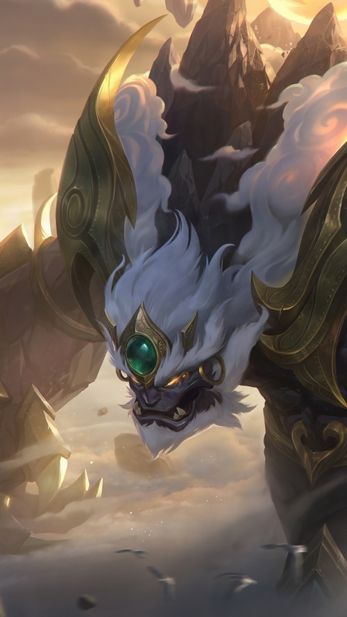 Lunar Guardian Malphite Splash Art