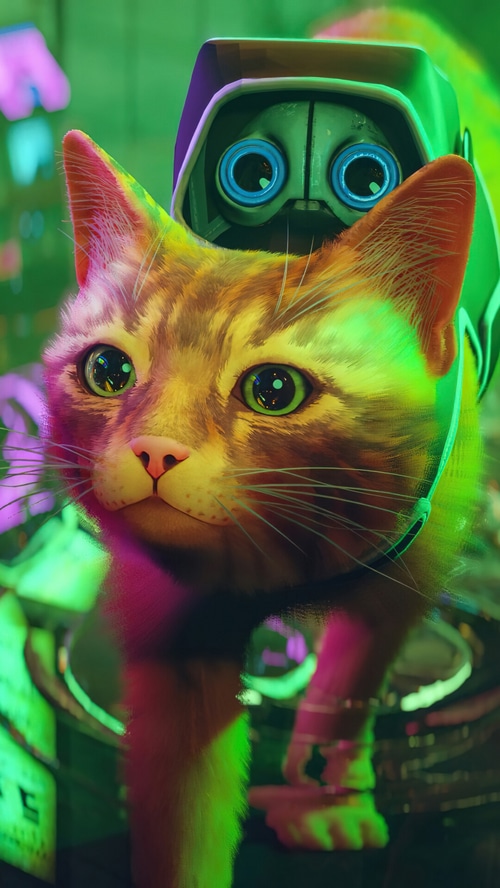 Stray Game: Cat with Robot Companion