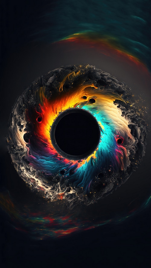 Abstract Colorful Digital Art