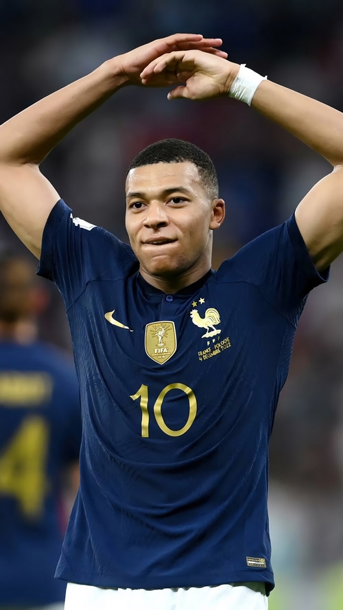 Kylian Mbappe of France