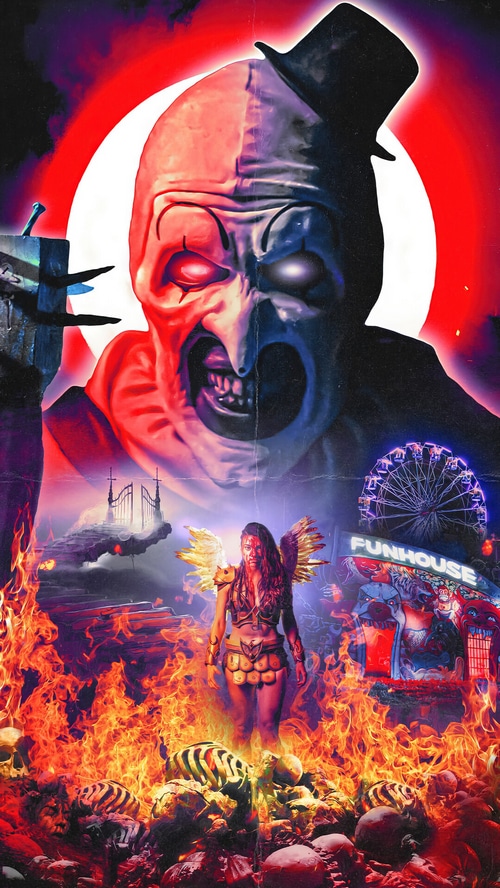 Terrifier 2 Movie Poster Art