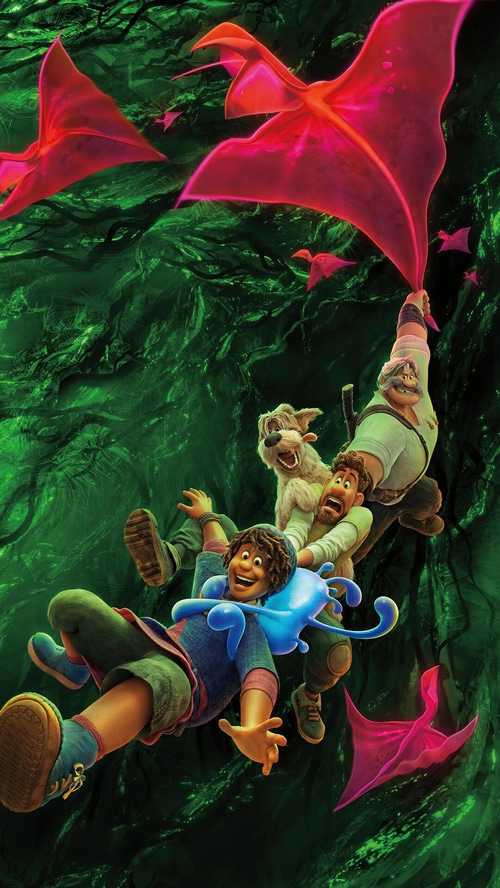 Strange World Disney Animated Movie Poster