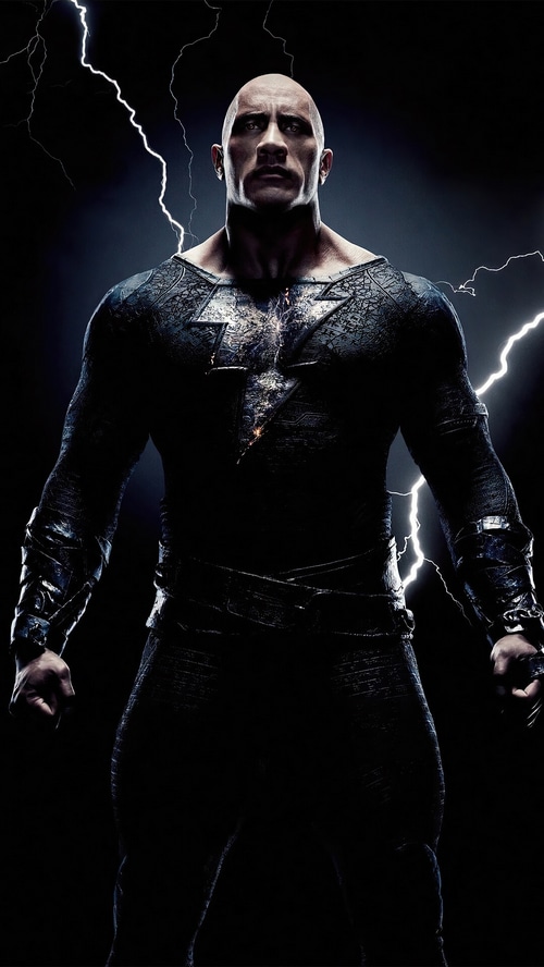 Black Adam with Lightning