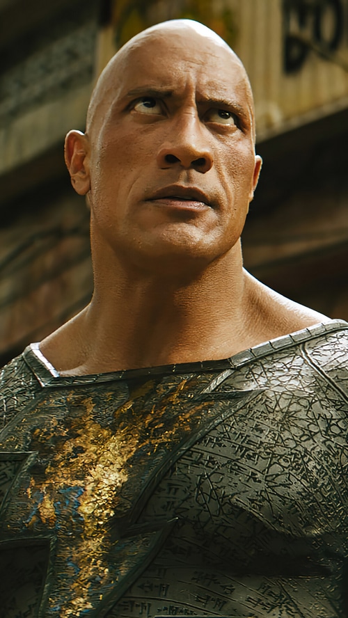 Dwayne Johnson as Black Adam