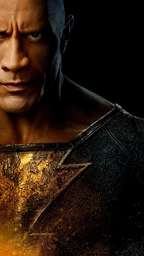 Black Adam Poster Featuring Dwayne Johnson