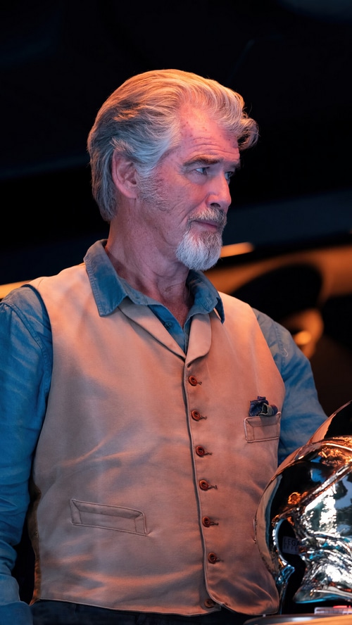 Pierce Brosnan as Doctor Fate in Black Adam