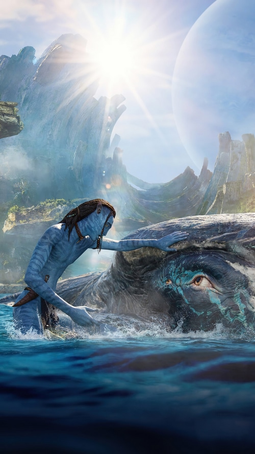 Loak and creature in Avatar: The Way of Water
