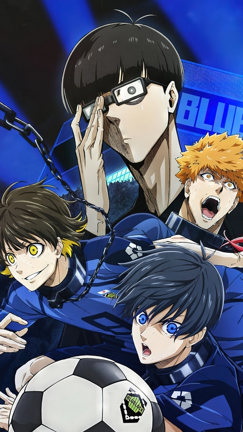 Blue Lock Anime Yoichi Isagi Meguru Bachira Hyoma Chigiri