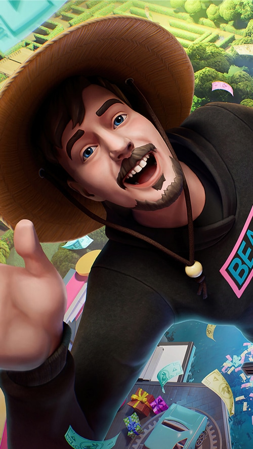 MrBeast in Fortnite Battle Royale