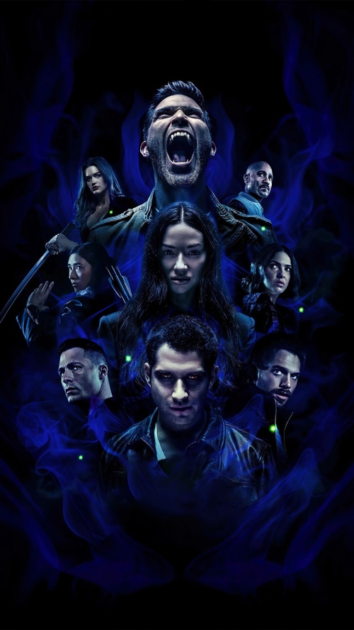 Teen Wolf Poster with Cast