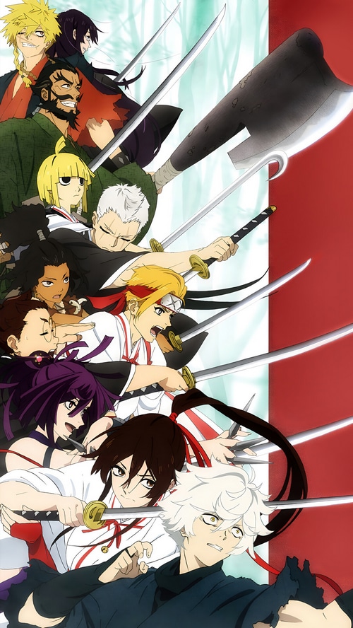 Hells Paradise Characters with Swords