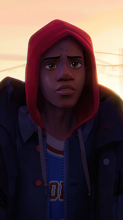 Miles Morales in Spider-Man: Across the Spider-Verse
