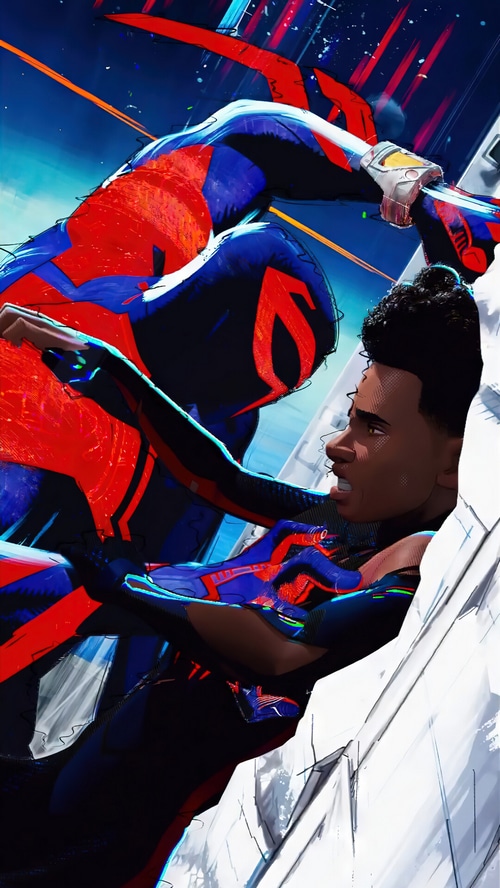 Spider-Man: Across the Spider-Verse - Miles Morales and Spider-Man 2099