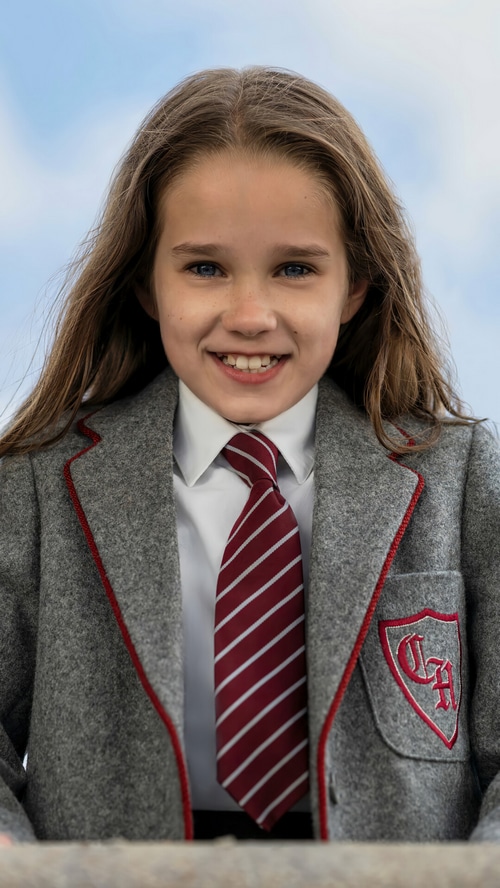 Alisha Weir as Matilda Wormwood in Matilda the Musical