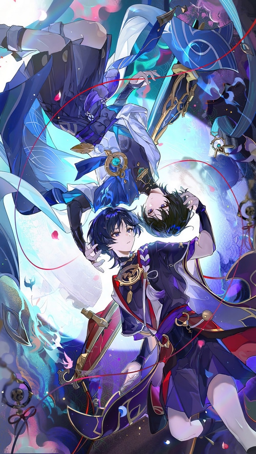 Genshin Impact: Wanderer and Scaramouche