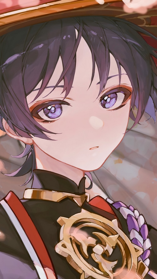 Genshin Impact Wanderer Scaramouche Portrait