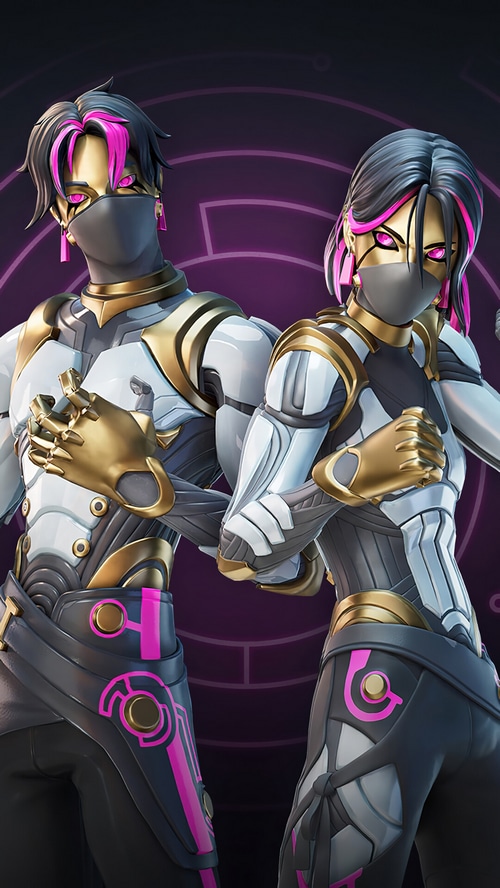 Fortnite Errant and Glitch Skins