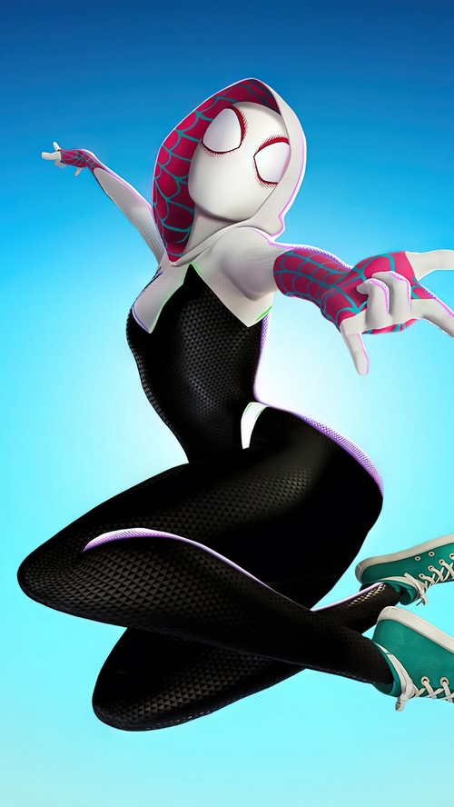 Spider-Gwen in Fortnite Battle Royale