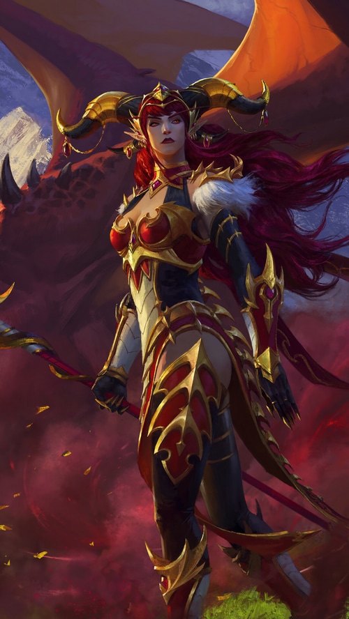 Alexstrasza from World of Warcraft: Dragonflight