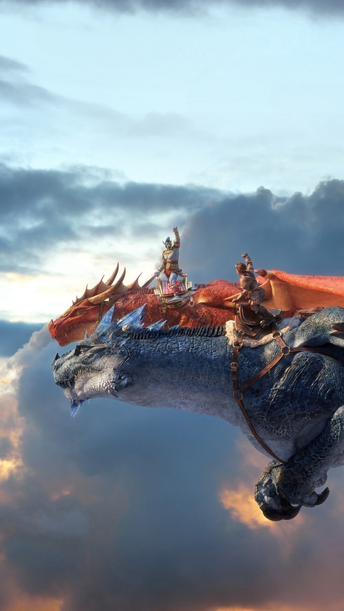 World of Warcraft Dragonriders in the Sky