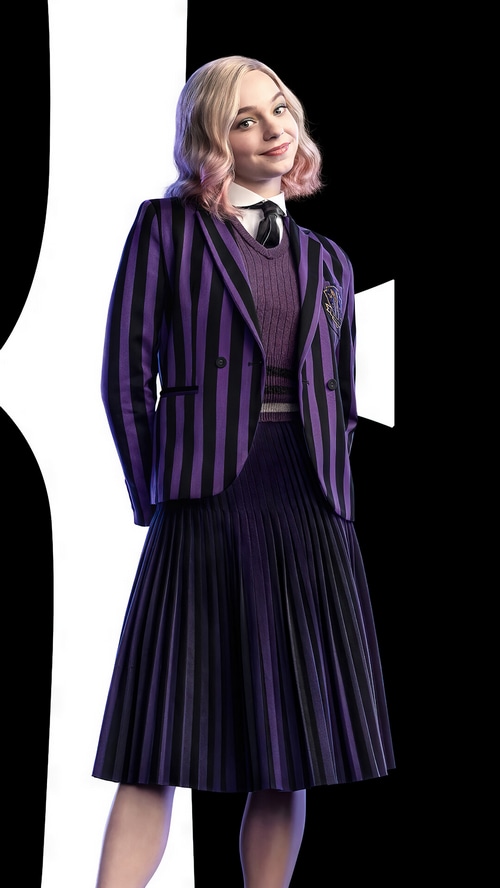Wednesday Addams in Uniform