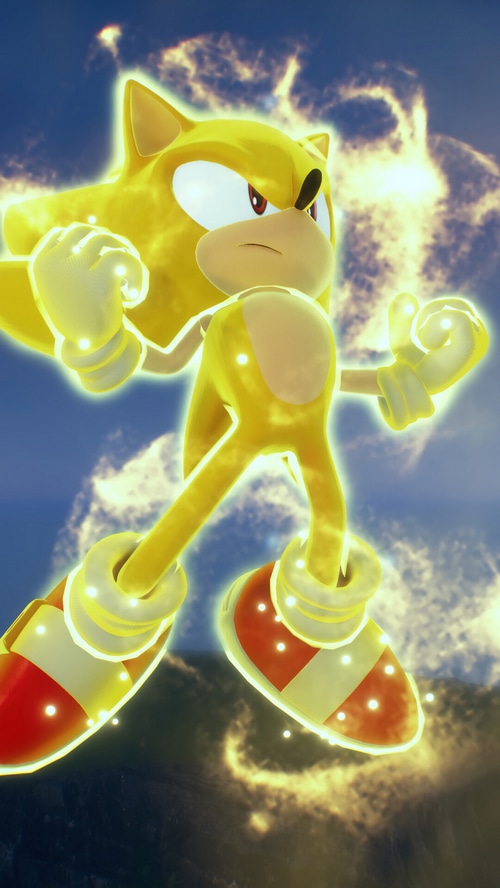 Super Sonic in Sonic Frontiers