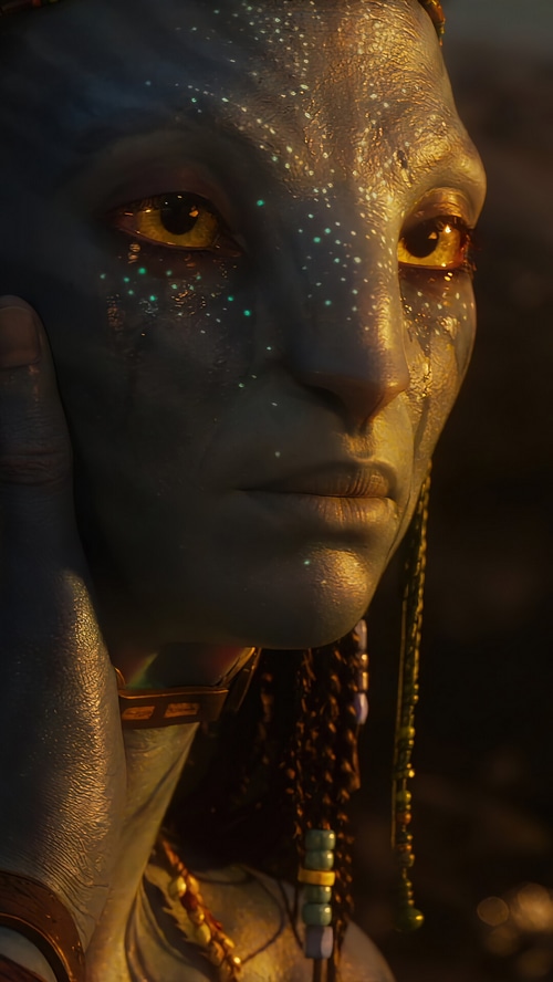 Neytiri from Avatar: The Way of the Water