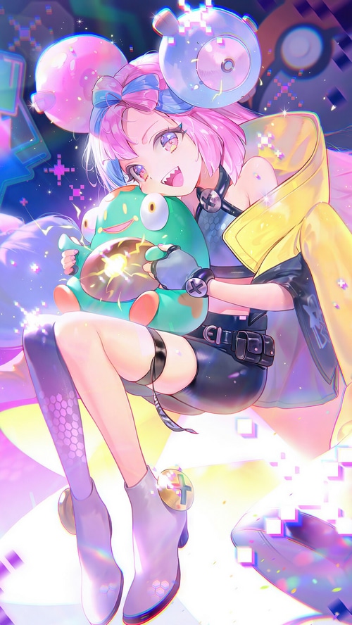 Iono and Bellibolt from Pokemon Scarlet and Violet
