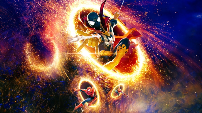 Spider-Man and Doctor Strange in Marvel Contest of Champions 4K