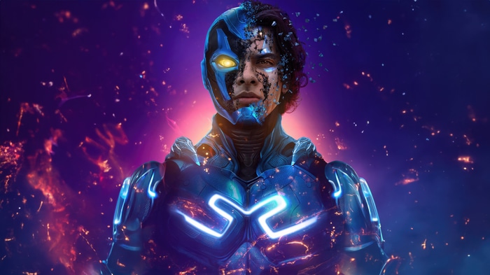 Blue Beetle 2023 Movie Artwork 4K