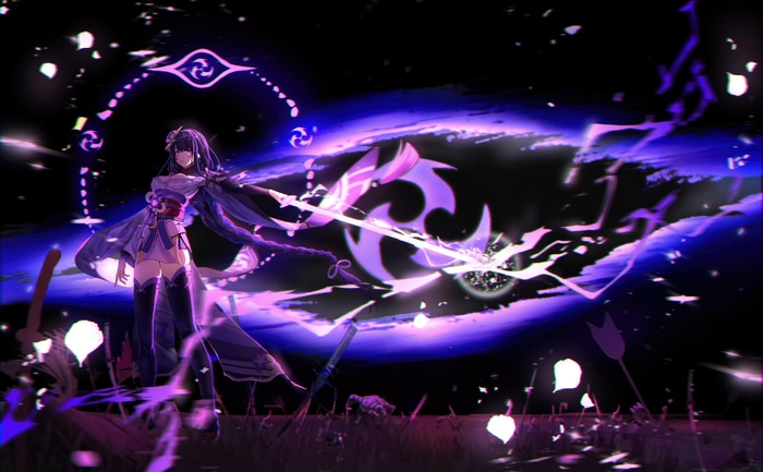 Raiden Shogun from Genshin Impact