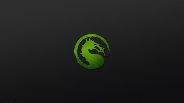 Mortal Kombat 11 Dragon Logo 4K