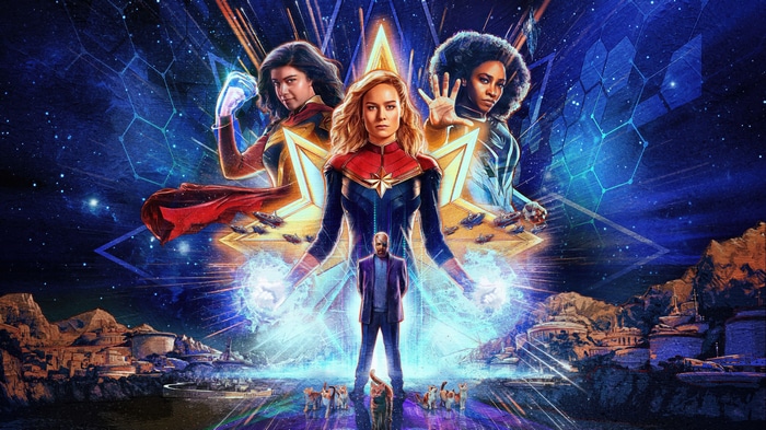 The Marvels Captain Marvel Kamala Khan 4K