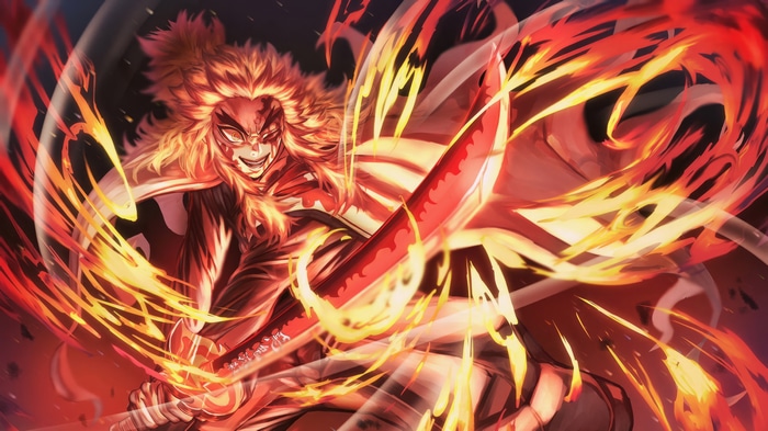 Kyojuro Rengoku Demon Slayer: Kimetsu no Yaiba