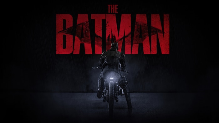The Batman on Batcycle 4K