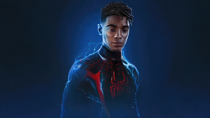 Miles Morales in Spider-Man 2 Artwork